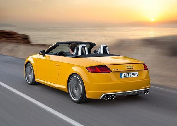 Audi TTS Roadster 2.0 TFSI Quattro.  Foto:Auto-Medienportal.Net/Audi